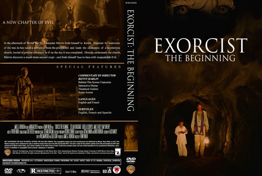 Exorcist: The Beginning - Movie DVD Custom Covers