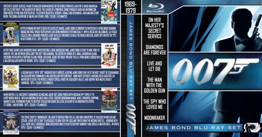 James Bond 007 Blu-ray set 2