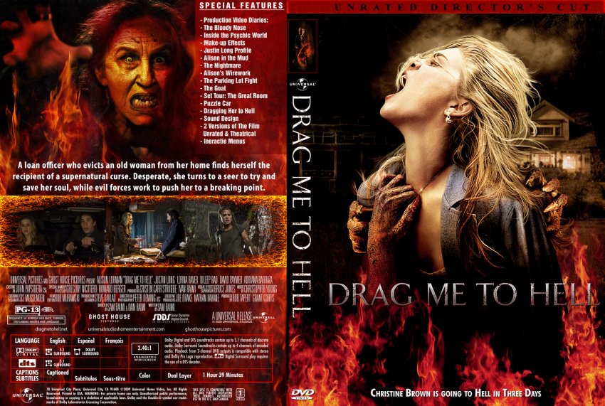 drag me to hell poster