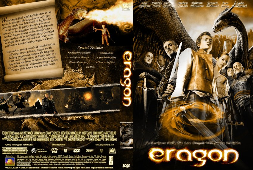 eragon dvd-custom