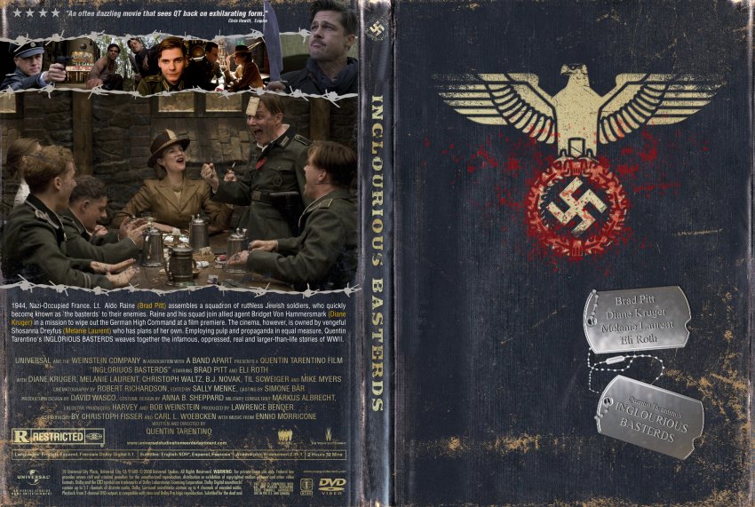 Inglorious Basterds-custom-dvd