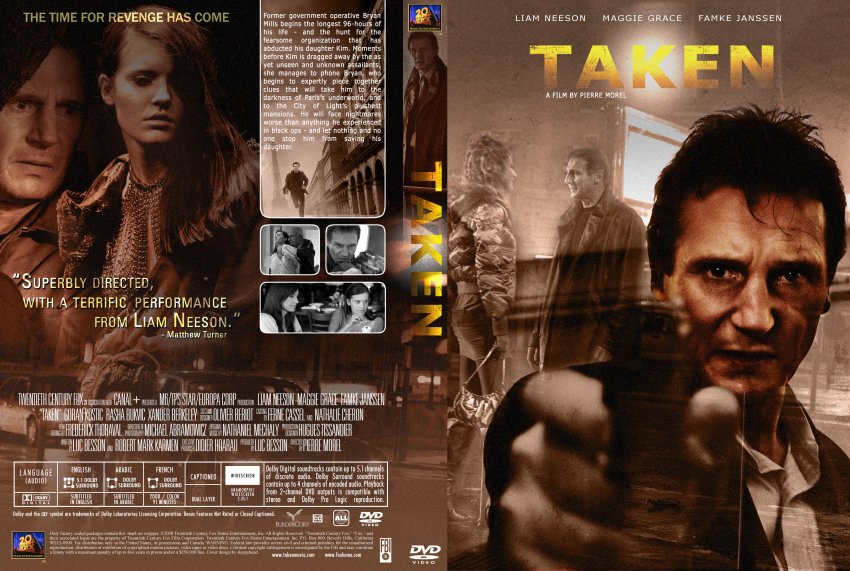 Taken-custom-dvd