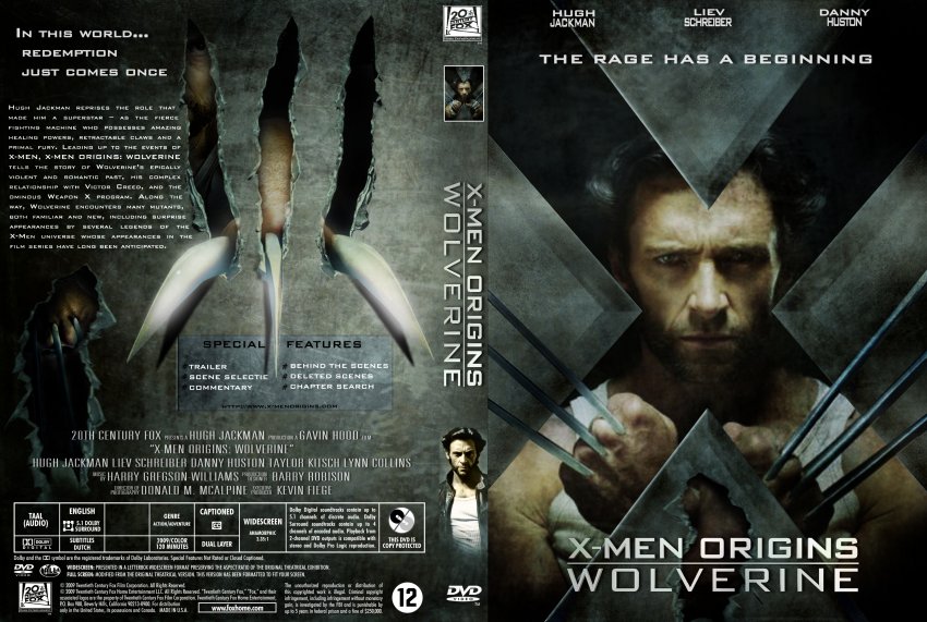 X-men origins wolverine3