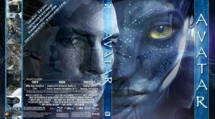 Avatar DVD Cover Art