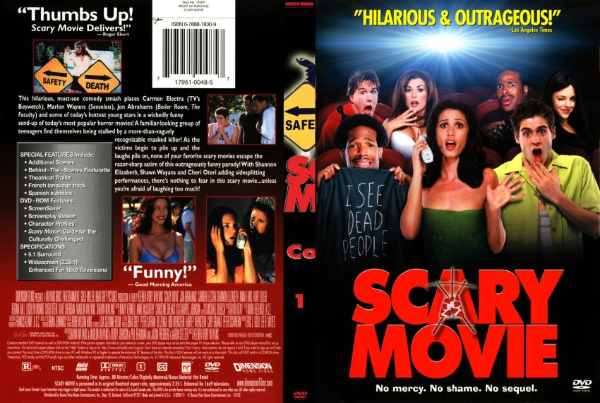 Scary Movie Movie Dvd Custom Covers Scarymovie Final Dvd Covers