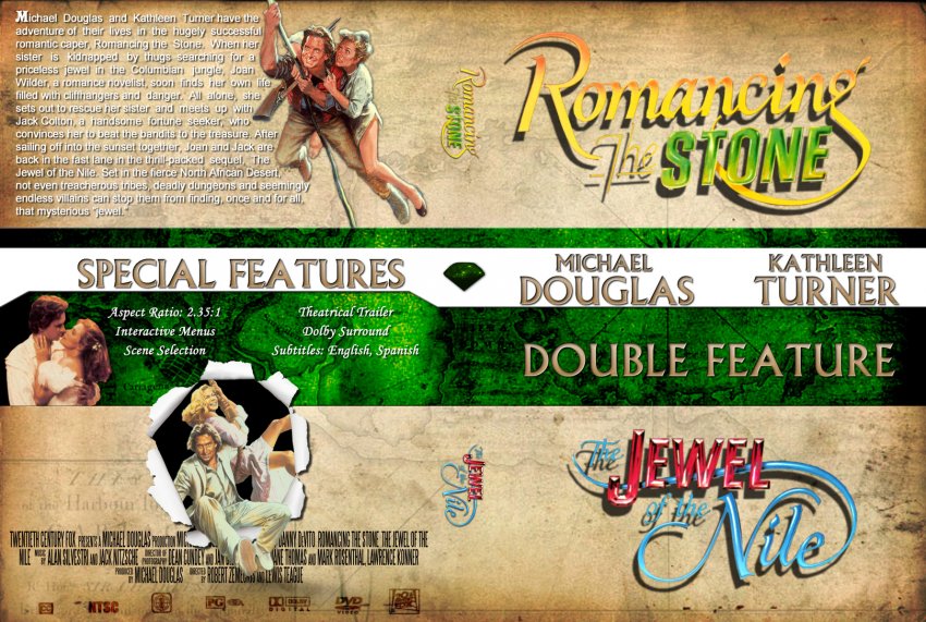 Romancing The Stone - The Jewel Of The Nile Double Feature