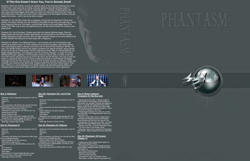 Phantasm Box Set