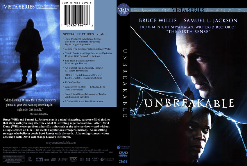 unbreakable dvd snap