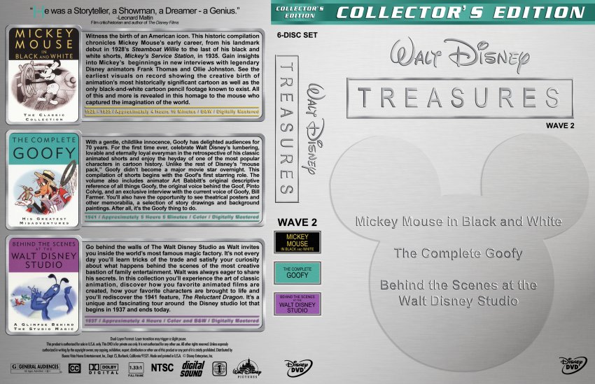 Walt Disney Treasures - Wave 2