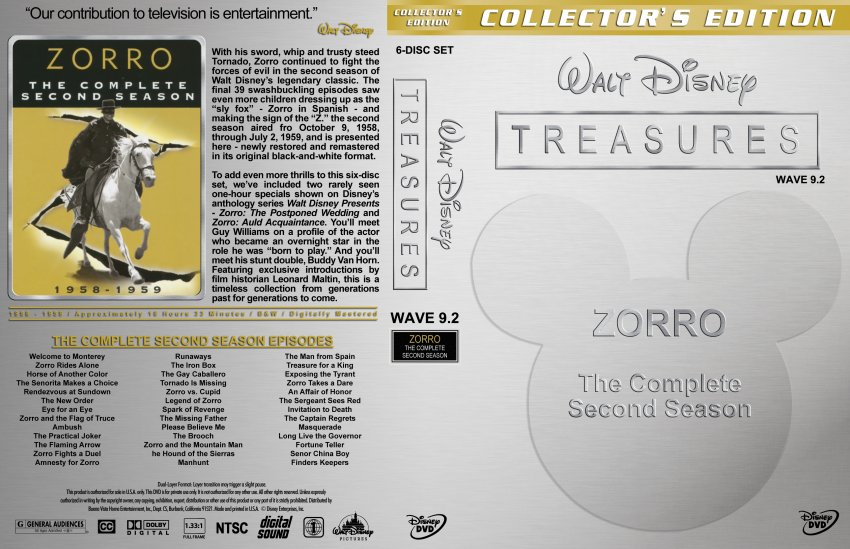 Walt Disney Treasures - Wave 9.2