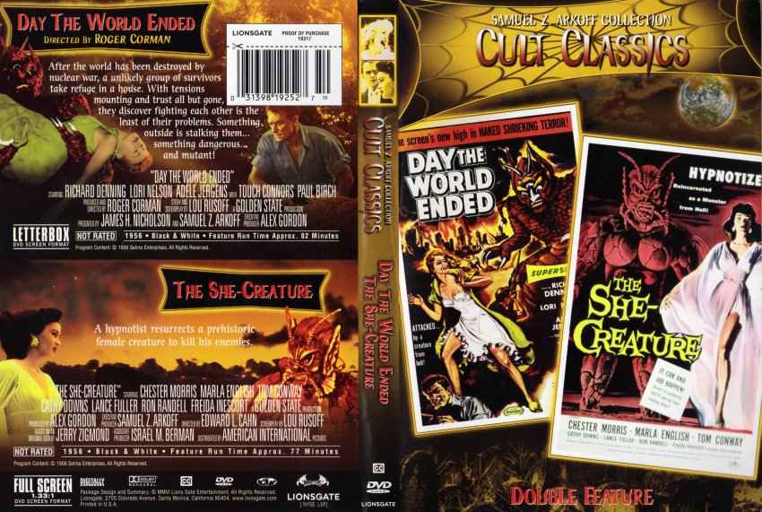 Cult Classics: Day The The World Ended/The She-Creature