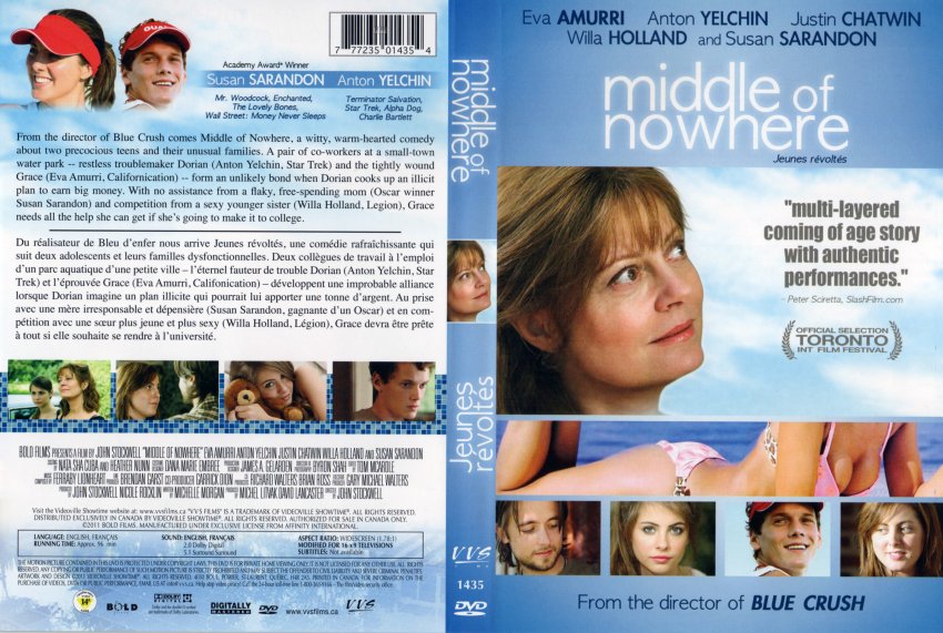 Middle Of Nowhere R1 Movie Dvd Scanned Covers Middle Of Nowhere R1 Dvd Covers