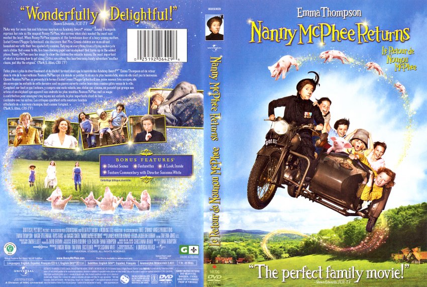 Nanny McPhee Returns DVD - Movie DVD Scanned Covers - Nanny McPhee ...