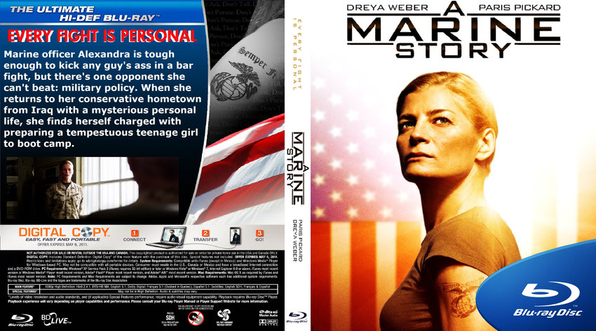 A Marine Story - Movie Blu-Ray Custom Covers - A Marine Story - Custom ...