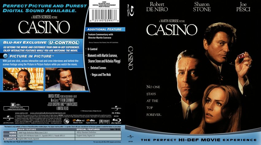 casino 4k blu ray review