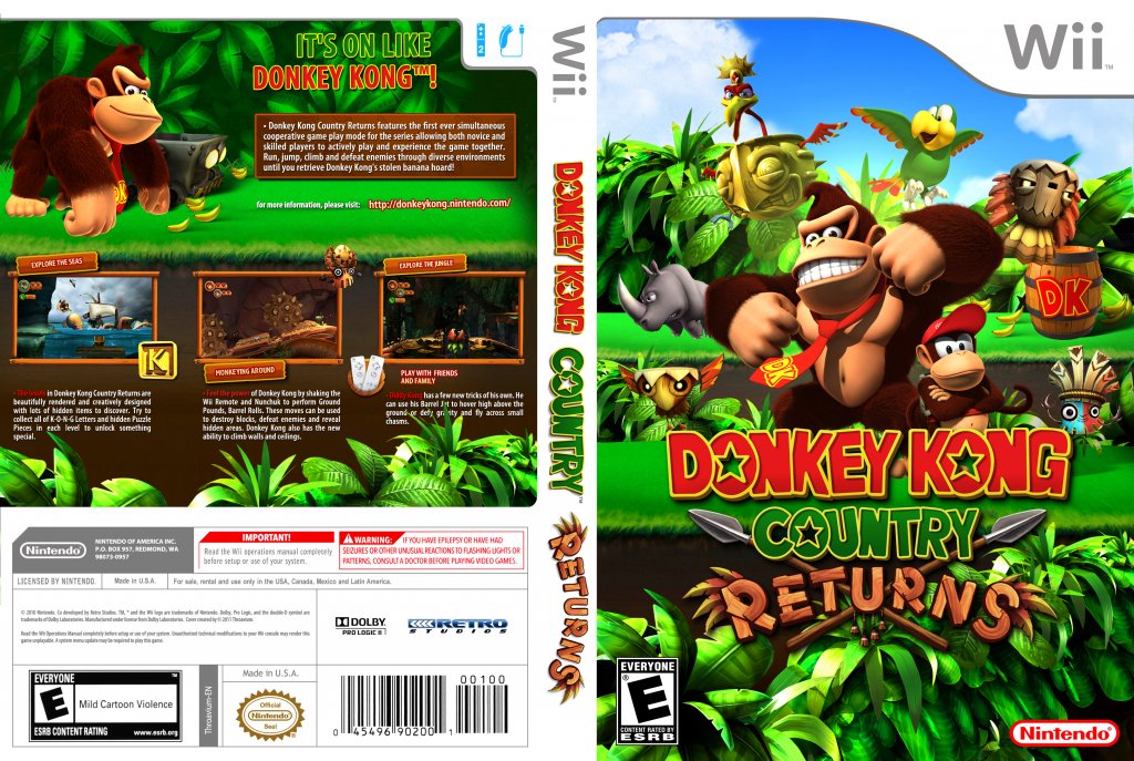 download donkey kong returns wii