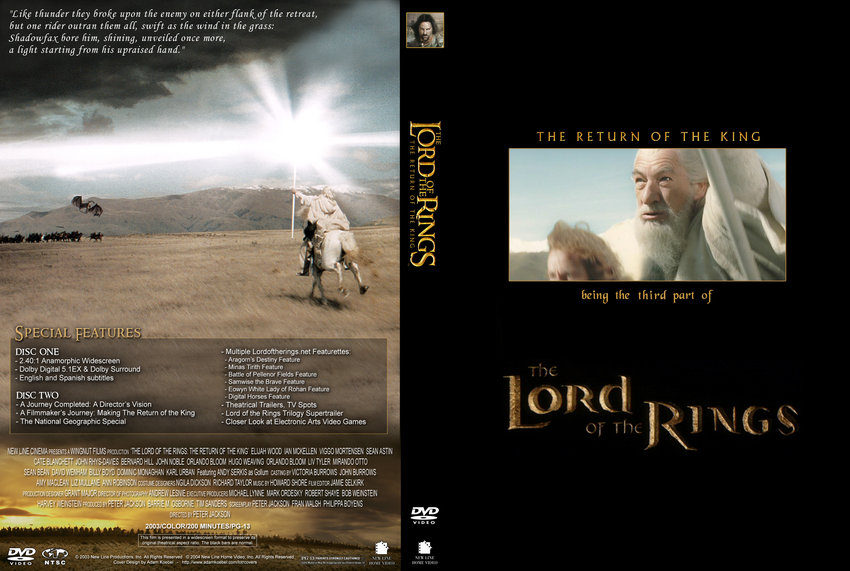 Lord of the Rings Return of the King Custom