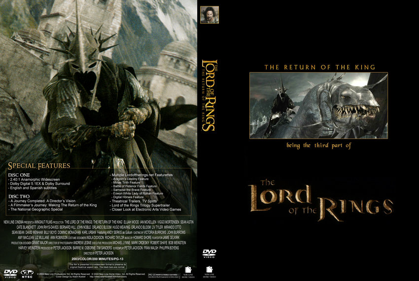 Lord of the Rings Return of the King Custom