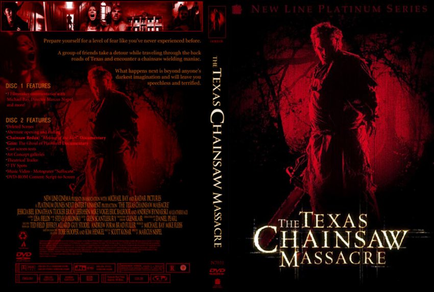 Texas Chainsaw Massacre 2003 Custom - Movie DVD Custom Covers ...