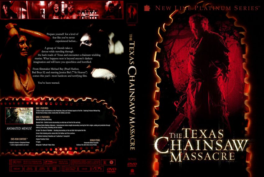 Texas Chainsaw Massacre Dvd Collection 6710