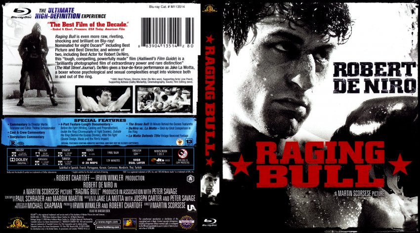 raging bull blu ray review