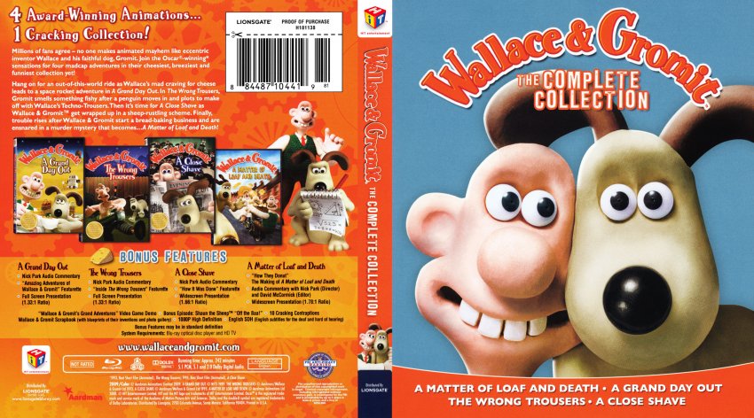 Wallace & Gromit - The Complete Collection