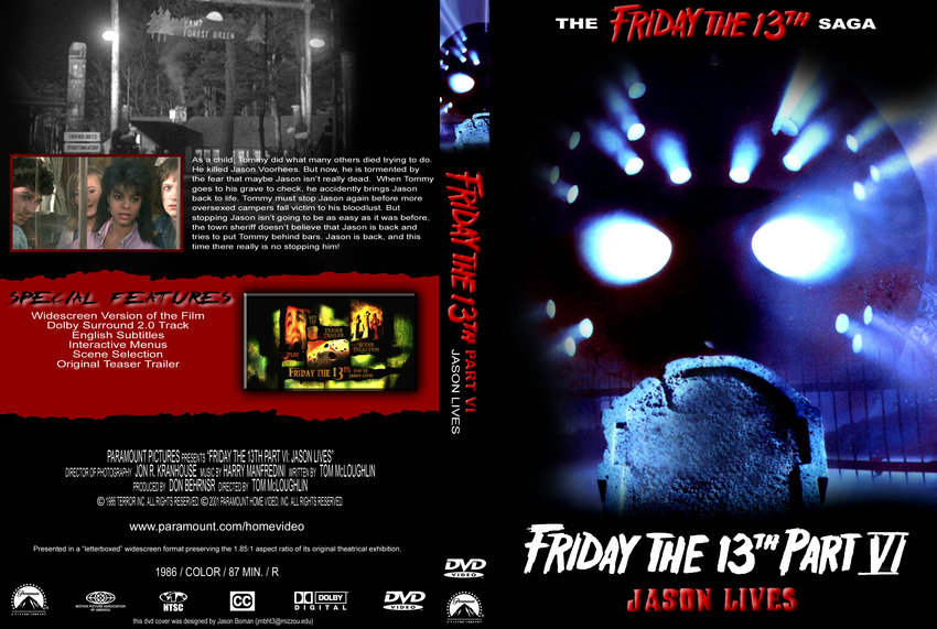 Friday The 13th - Part VI - Jason Lives
