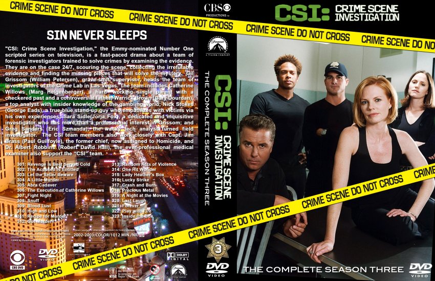 CSI: Crime Scene Investigation - Season 3