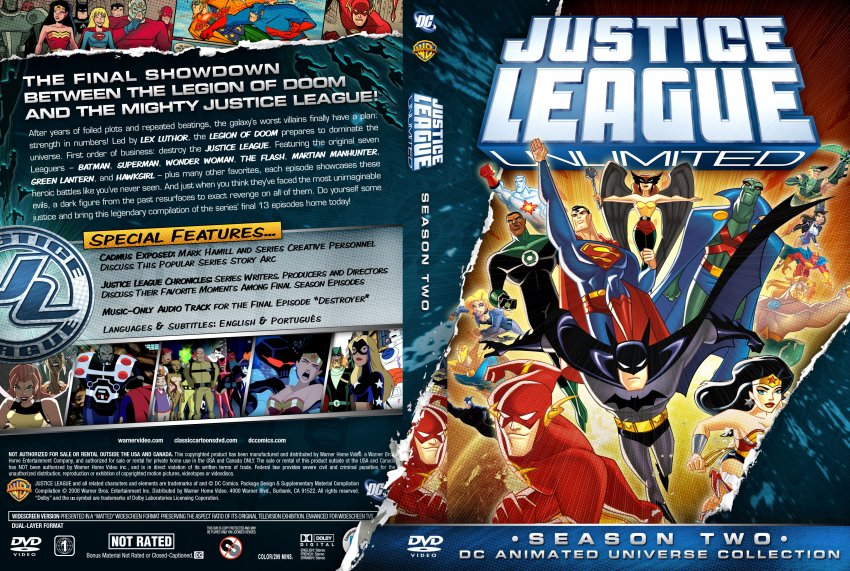 justice league animated series box set