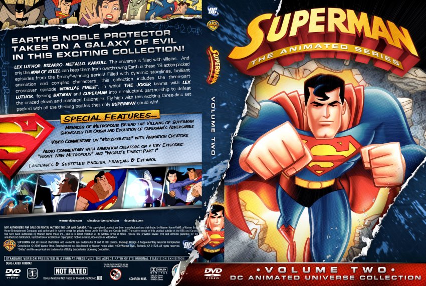 DC Animated Superman The Animated Series Volume 2