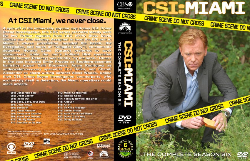 CSI: Miami - Season 6