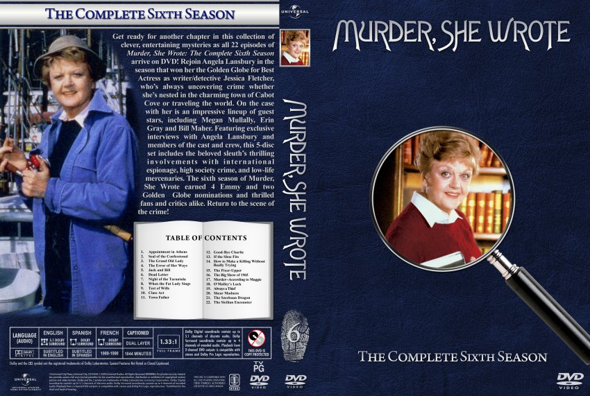 Murder She Wrote - Season 06