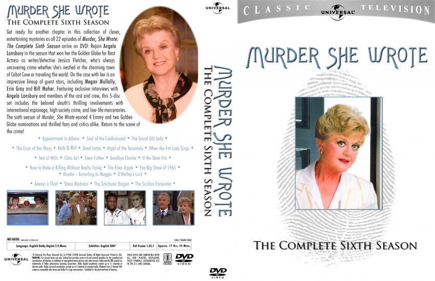 Murder She Wrote Season 6