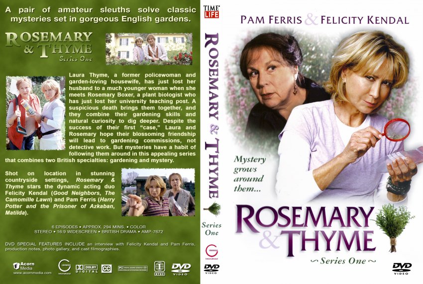 Rosemary & Thyme Series 1 - TV DVD Custom Covers - Rosemary Thyme