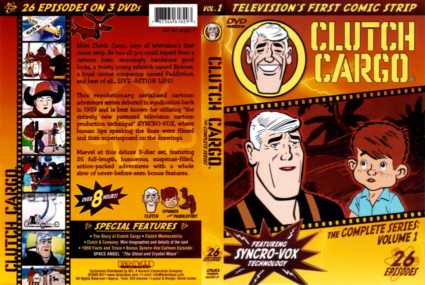 Clutch Cargo, The Complete Series Vol 1