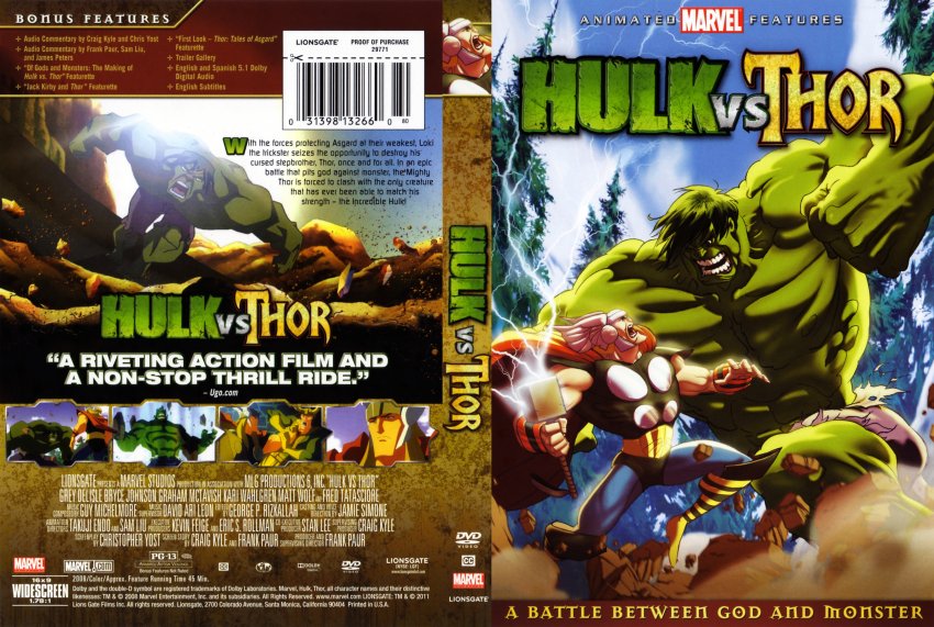 Hulk vs Thor