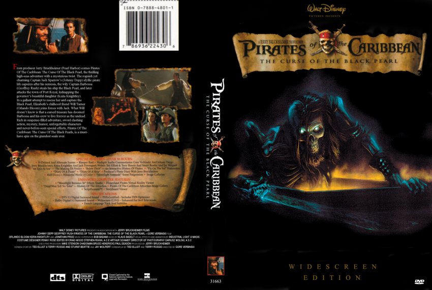 Pirates Of The Caribbean - The Curse Of The Black Pearl