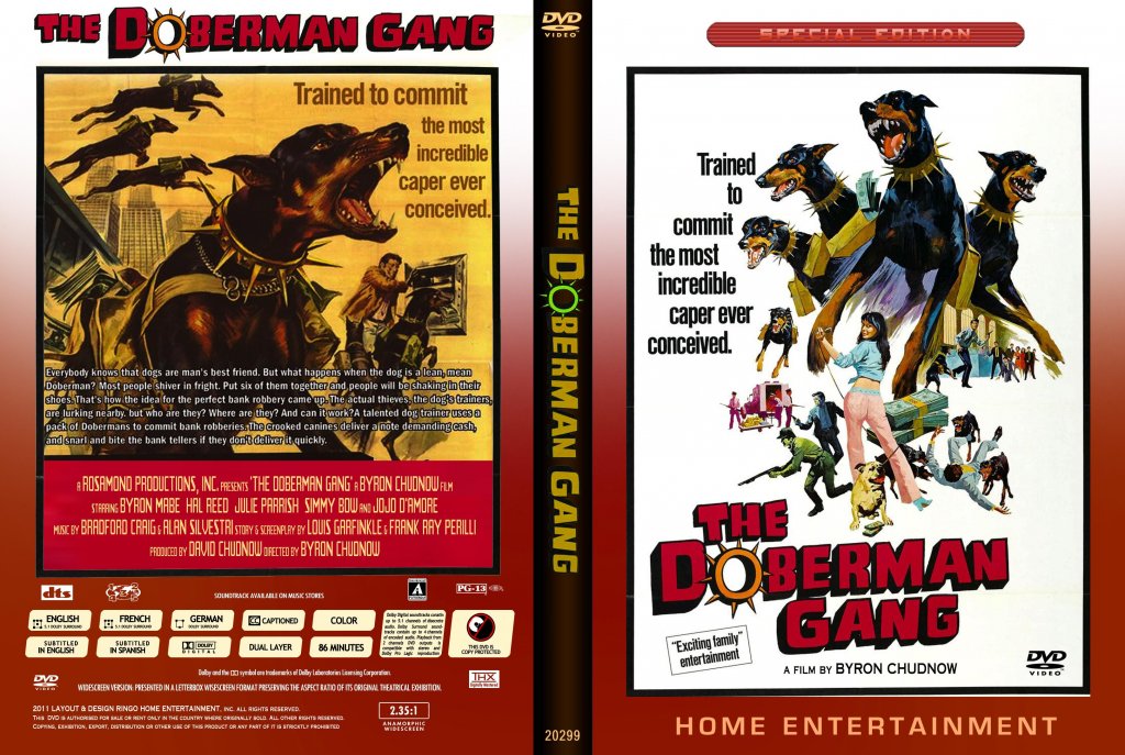 Copy of The Doberman Gang DVD Cover 2011 - Movie DVD Custom Covers ...