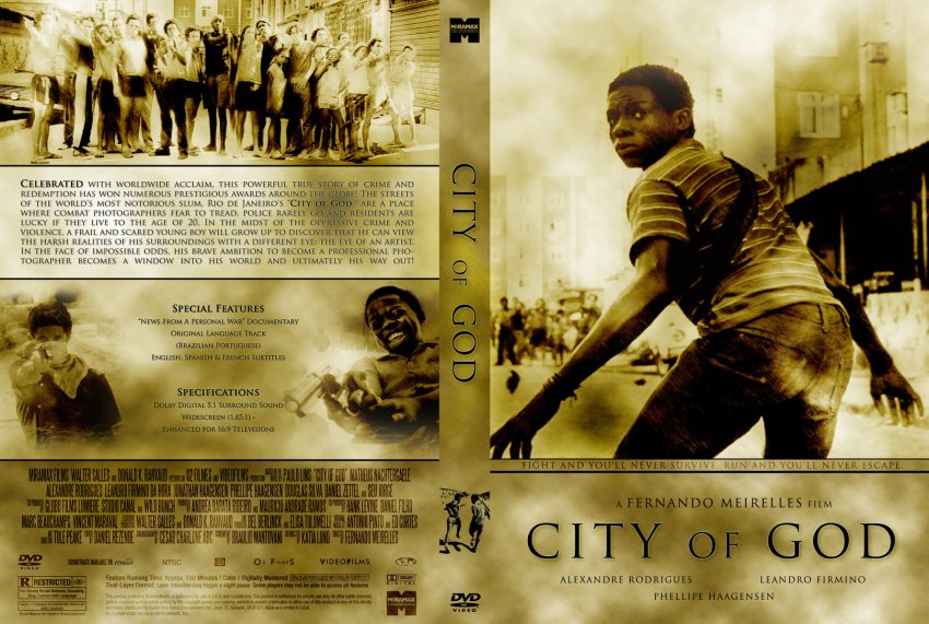 City of God - Movie DVD Custom Covers - 2207City of God :: DVD Covers