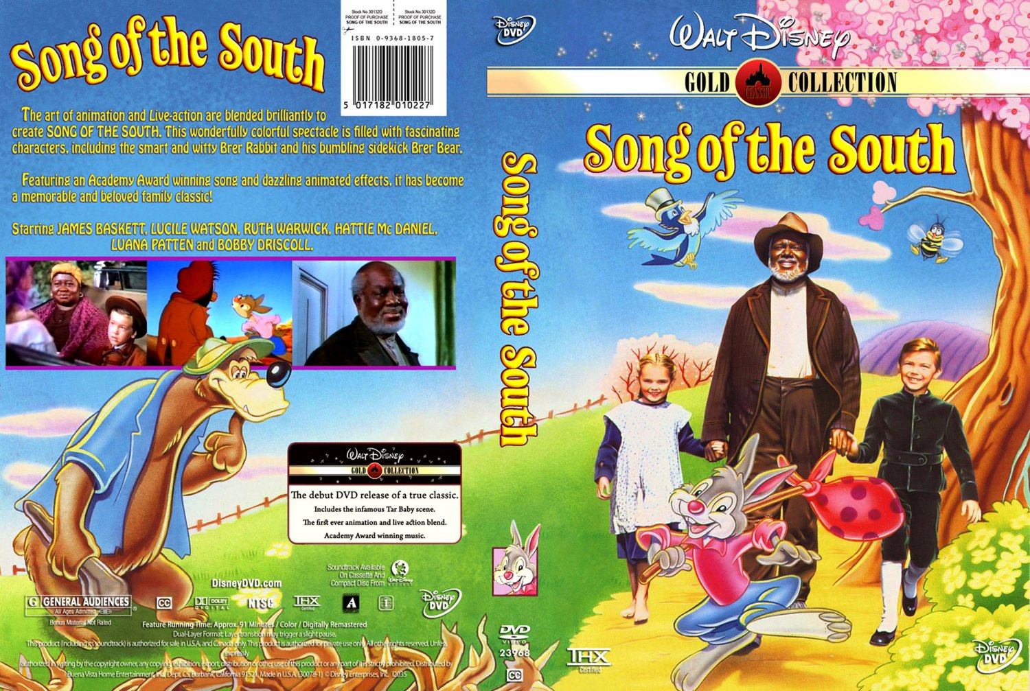 Song Of The South (1946) - Movie DVD Scanned Covers - Song Of The South ...