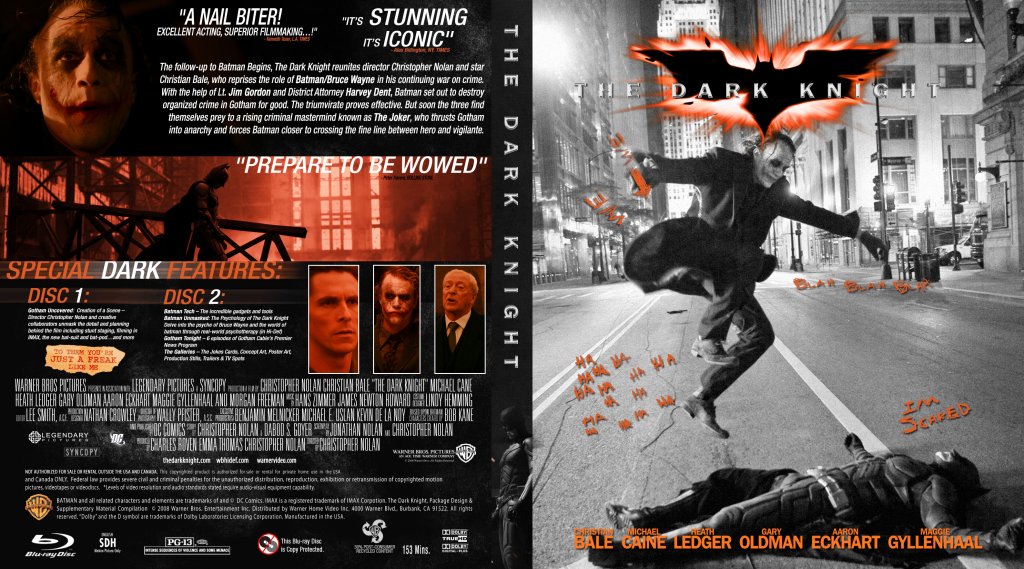 The Dark Knight Blu ray Cover 3 - Movie Blu-Ray Custom Covers - The ...