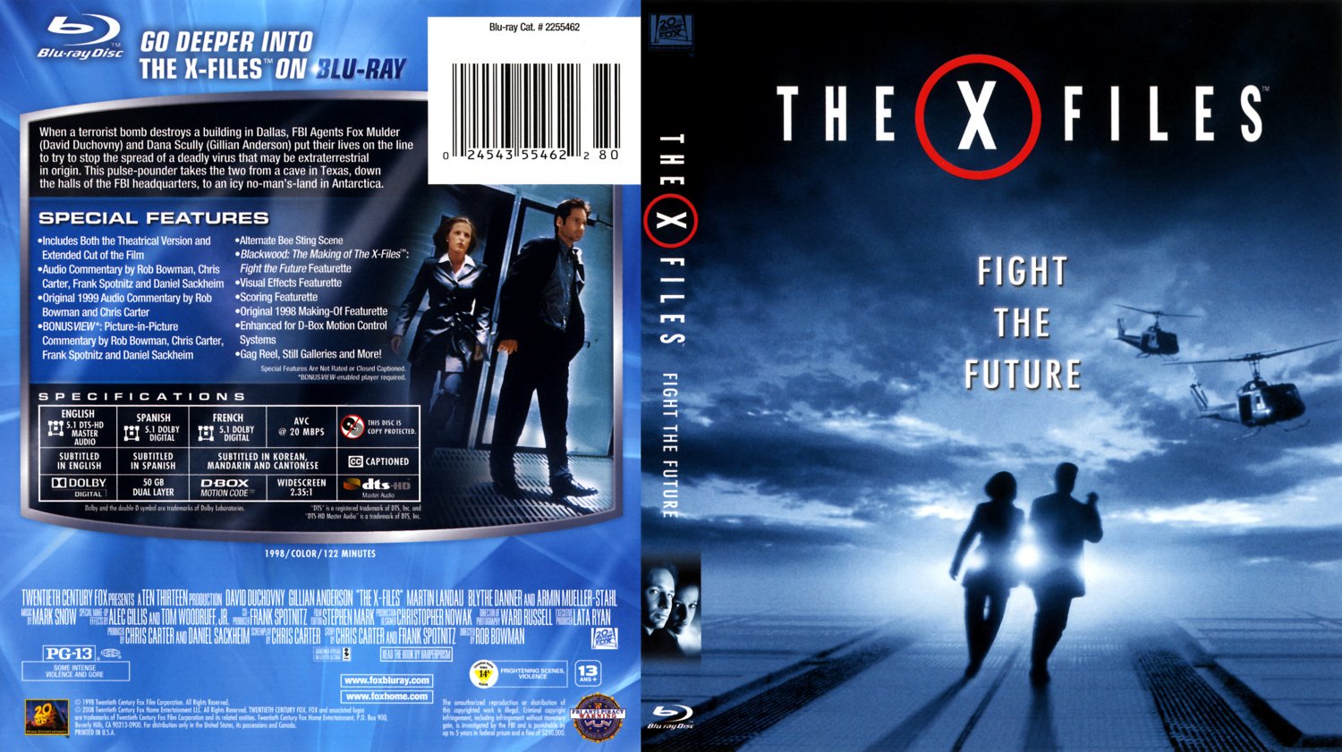 x files blu ray box set