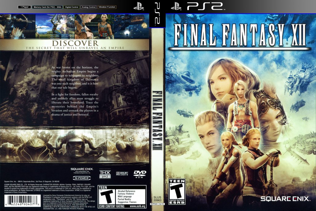 Final Fantasy XII original front