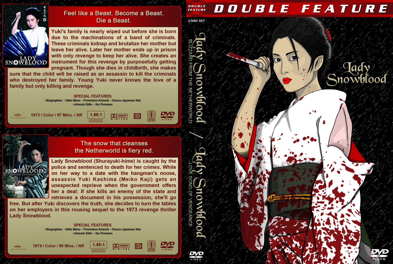 Lady Snowblood Double Feature