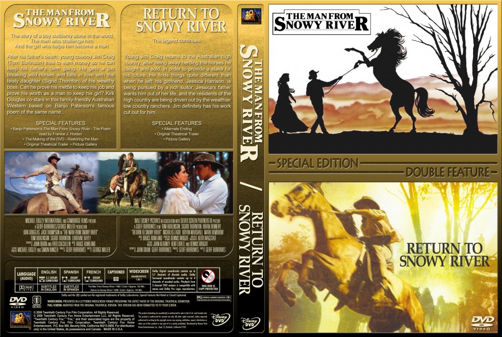 The Man From Snowy River / Return To Snowy River Double Feature