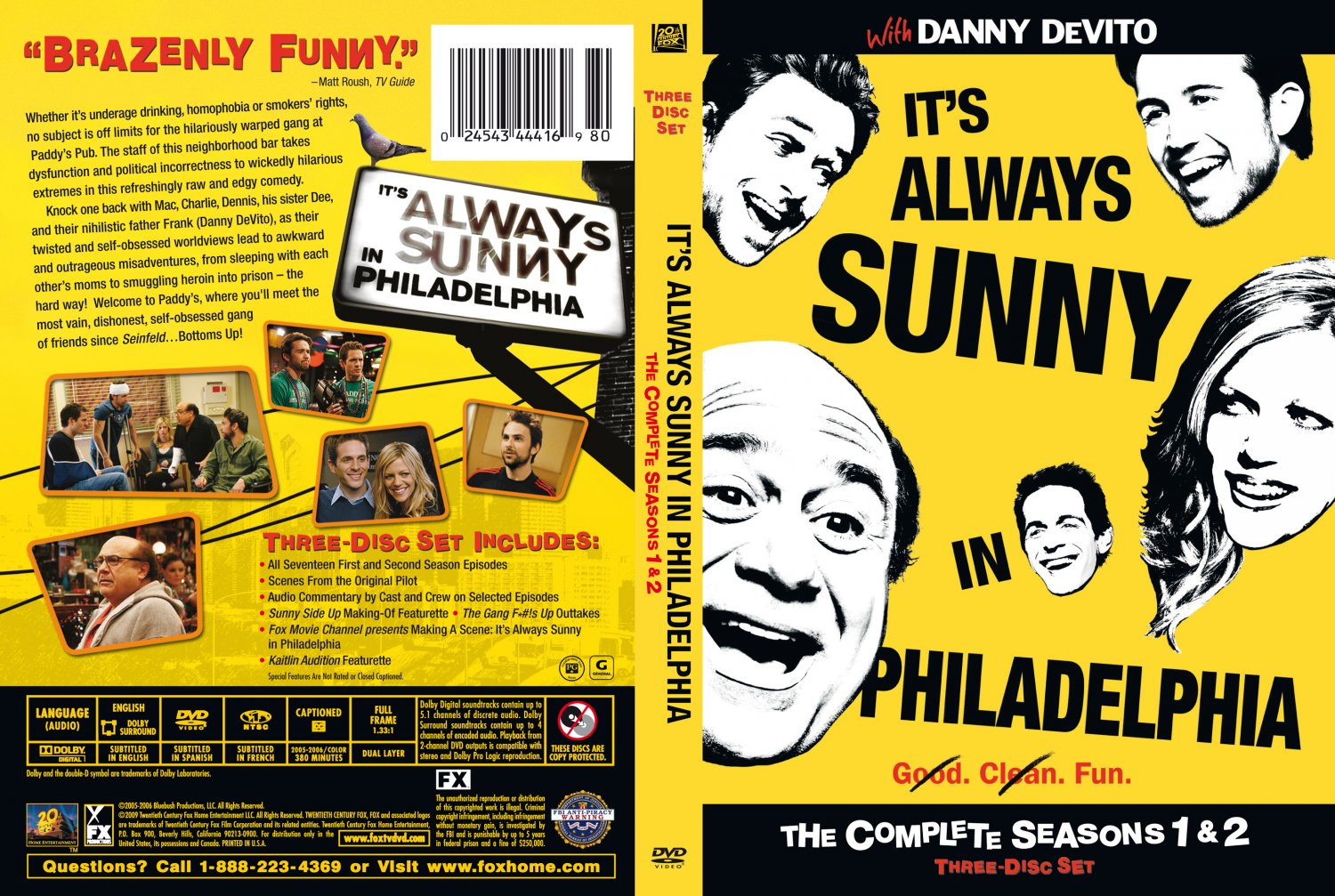 It's Always Sunny in Philadelphia Season 1 & 2