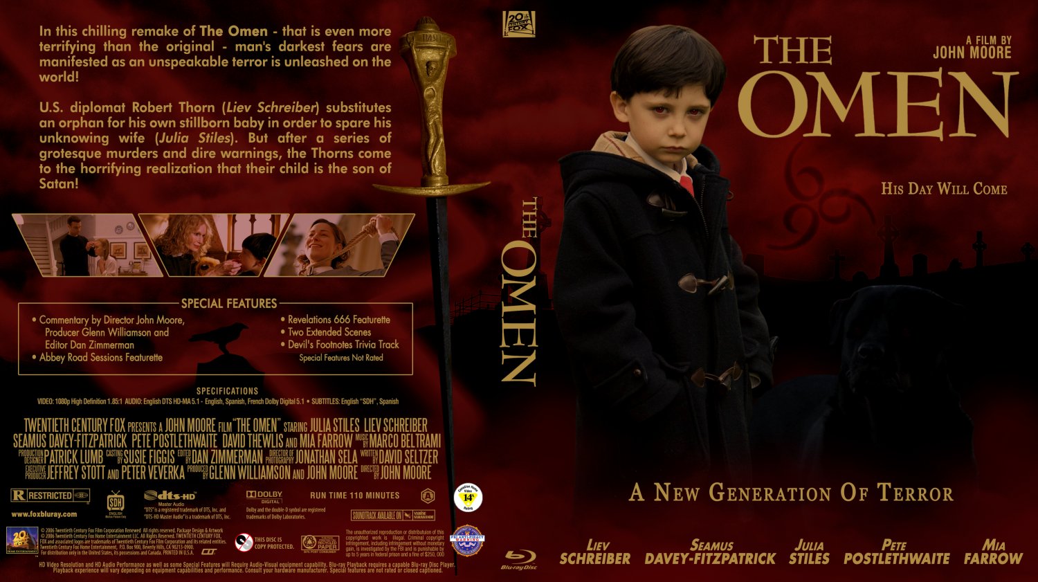 The slumbering omen. Омен диск 2006. Омен (2006) Cover. Кэтрин Торн Омен 2006. Омен (2006) - Blu-ray.