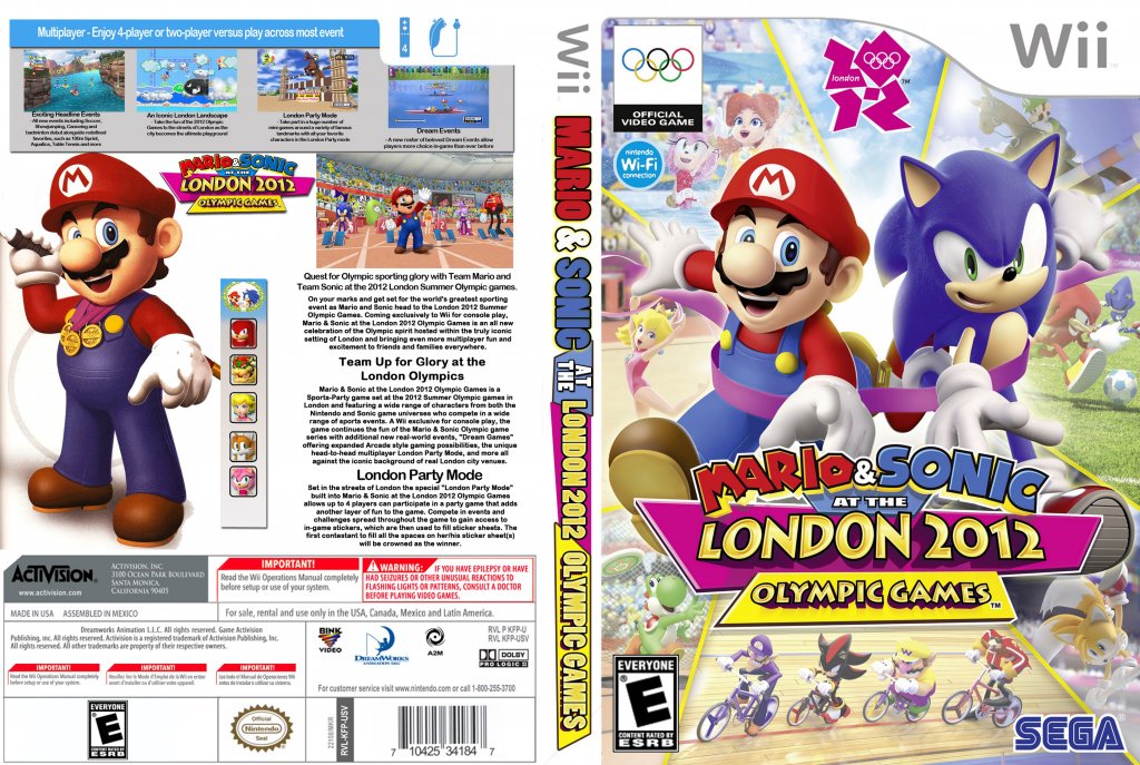 Mario And Sonic At The London Olympics 2012