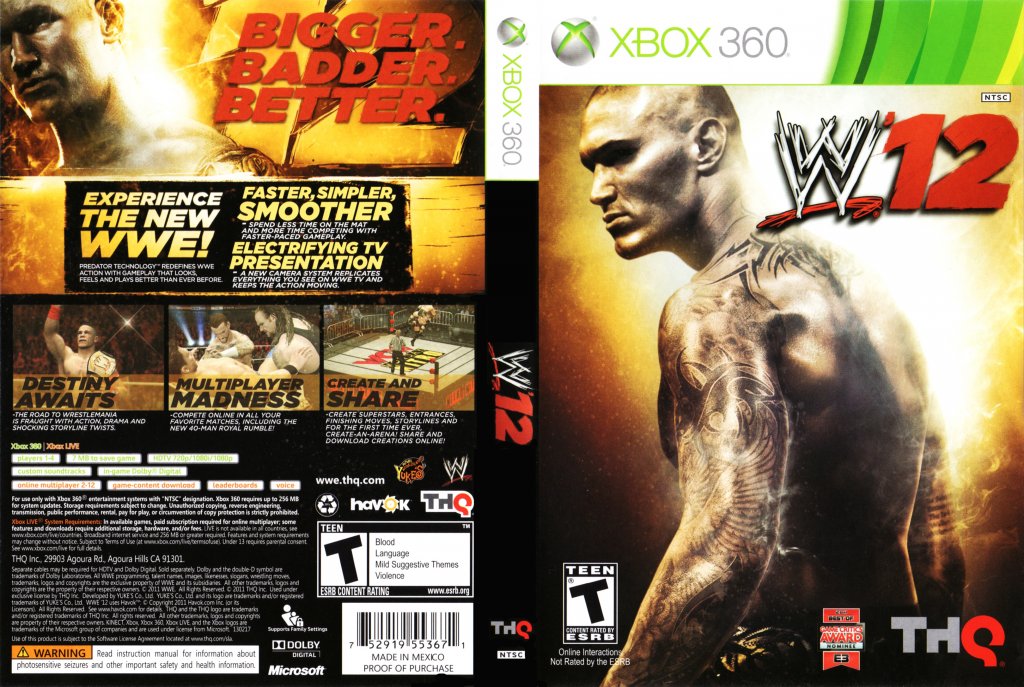 WWE 12