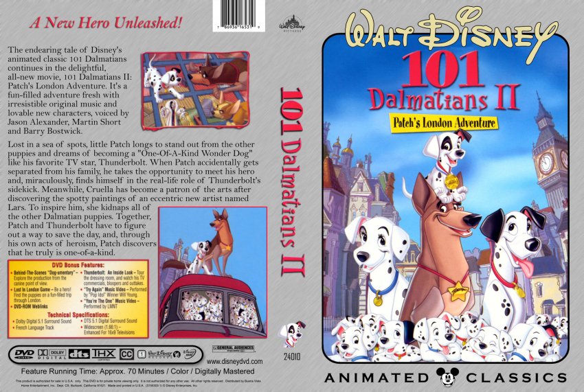 101 Dalmatians II - Patch's London Adventure